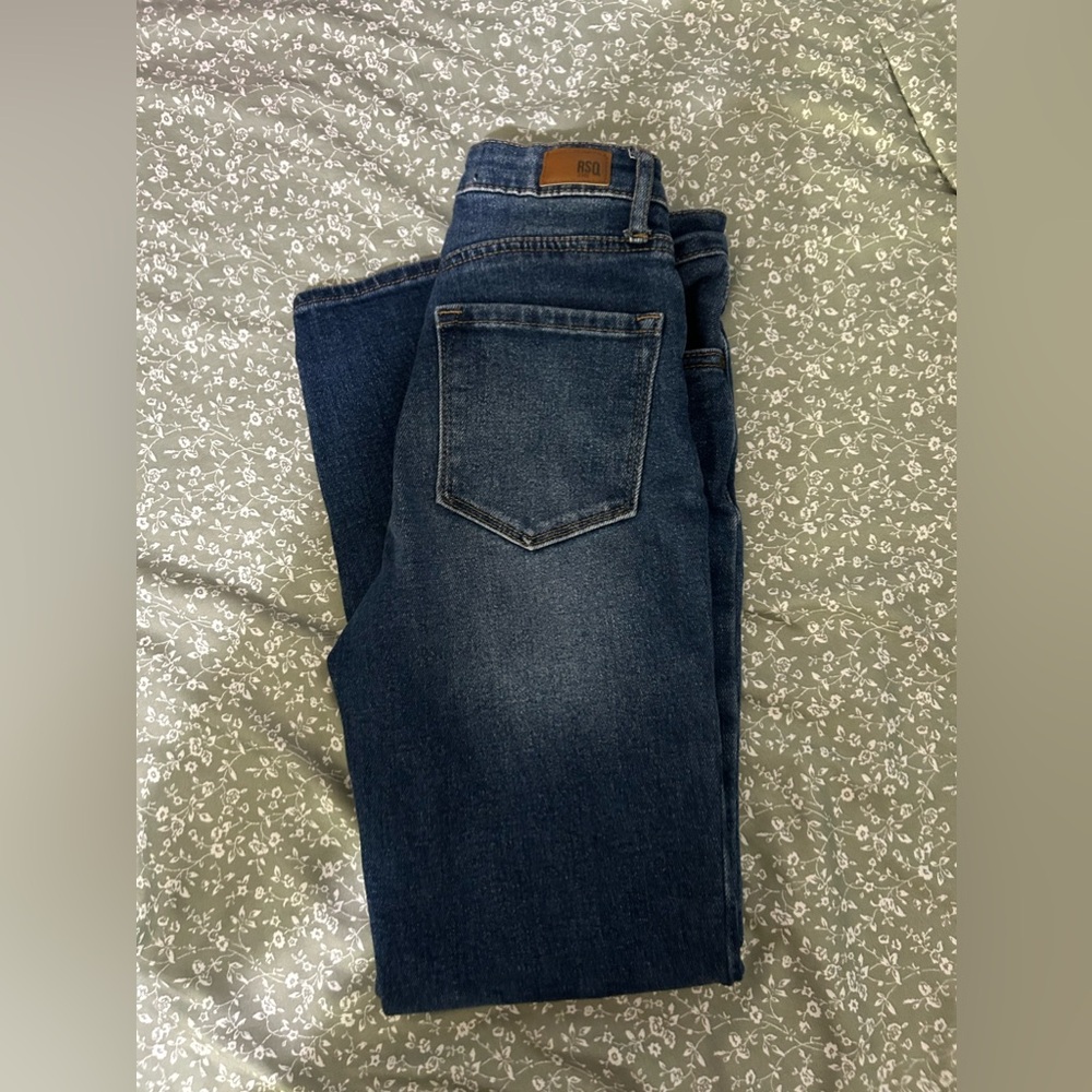 RSQ High rise straight leg size 0